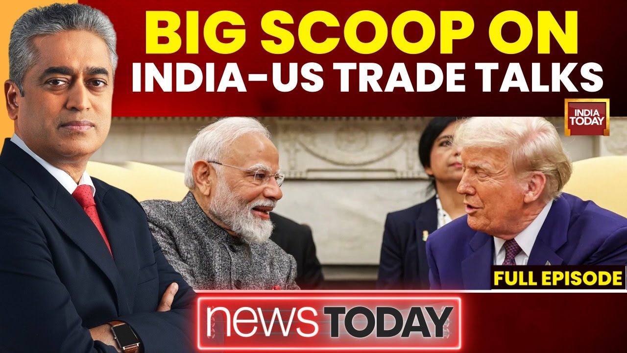 NewsToday With Rajdeep Sardesai: Agriculture Tariffs In India-US Trade | New Gaza Offensive