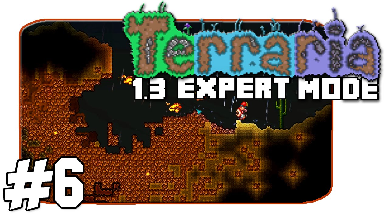 Terraria 1.3 Expert Mode - Crimson Hearts And Meteorite - Episode 6