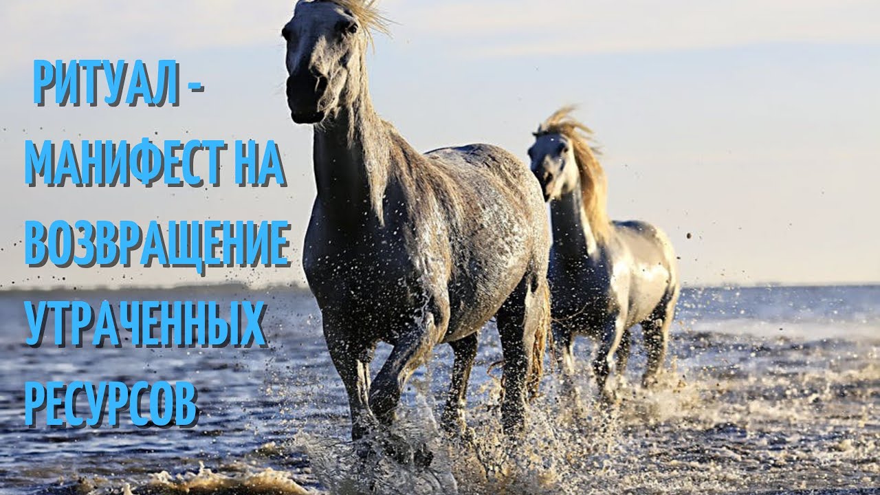 💡Ритуал-манифест на возвращение утраченных ресурсов🙌⚖️✔️💫🍀