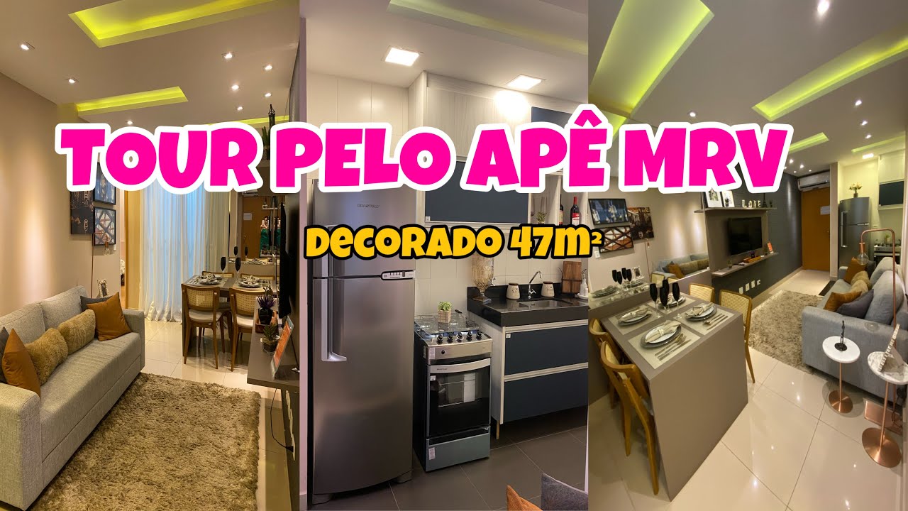 TOUR PELO APÊ DECORADO MRV