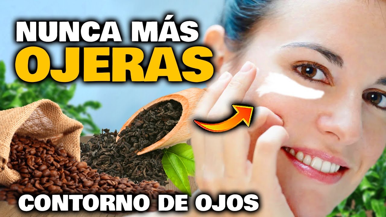 CONTORNO de OJOS CASERO para Eliminar BOLSAS y OJERAS 100% Natural | Mascarilla Casera Antiojeras