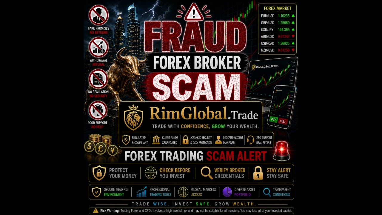 RimGlobal.Trade Scam Broker Alert: Investors Report Withdrawal Fraud and Fake Tax Demands