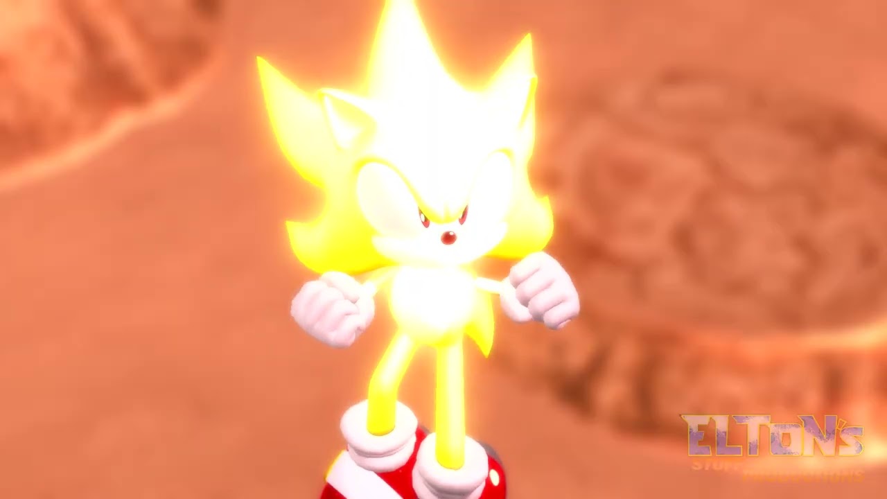 Super Sonic Vs Galeem! (Smash Bros Ultimate Cutscene)