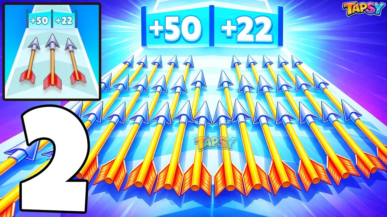 🎯Arrow Run Race Gameplay Walkthrough Levels 17-31 High Speed Arrow Strategy (Android,iOS)