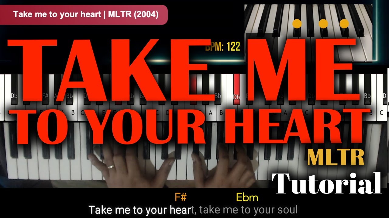 Take Me to Your Heart | Michael Learns To Rock (MLTR) | How to Play Piano/Keyboards with Tutorial