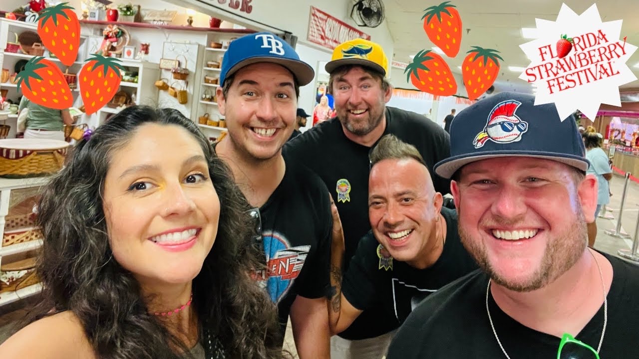 STRAWBERRY FESTIVAL 2023 OPENING DAY! w/ Jordan the Lion, Scott on Tape, Tampa Jay, & Adam the Woo!