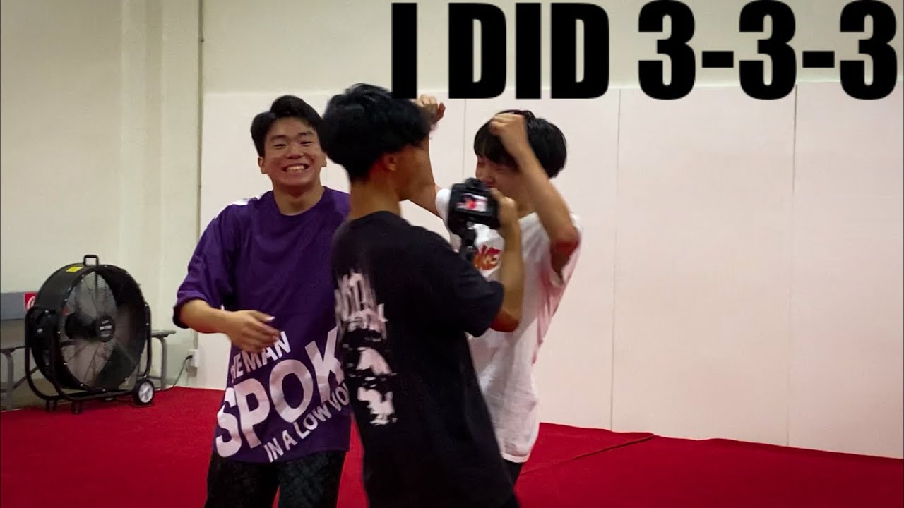 I DID 3-3-3!