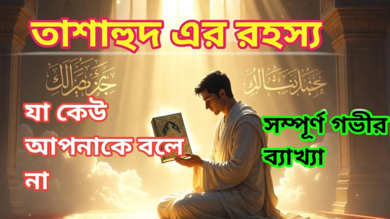 তাশাহুদ vs তাসবীহ কোনটি আপনার আধ্যাত্মিক বৃদ্ধির জন্য ভাল?
