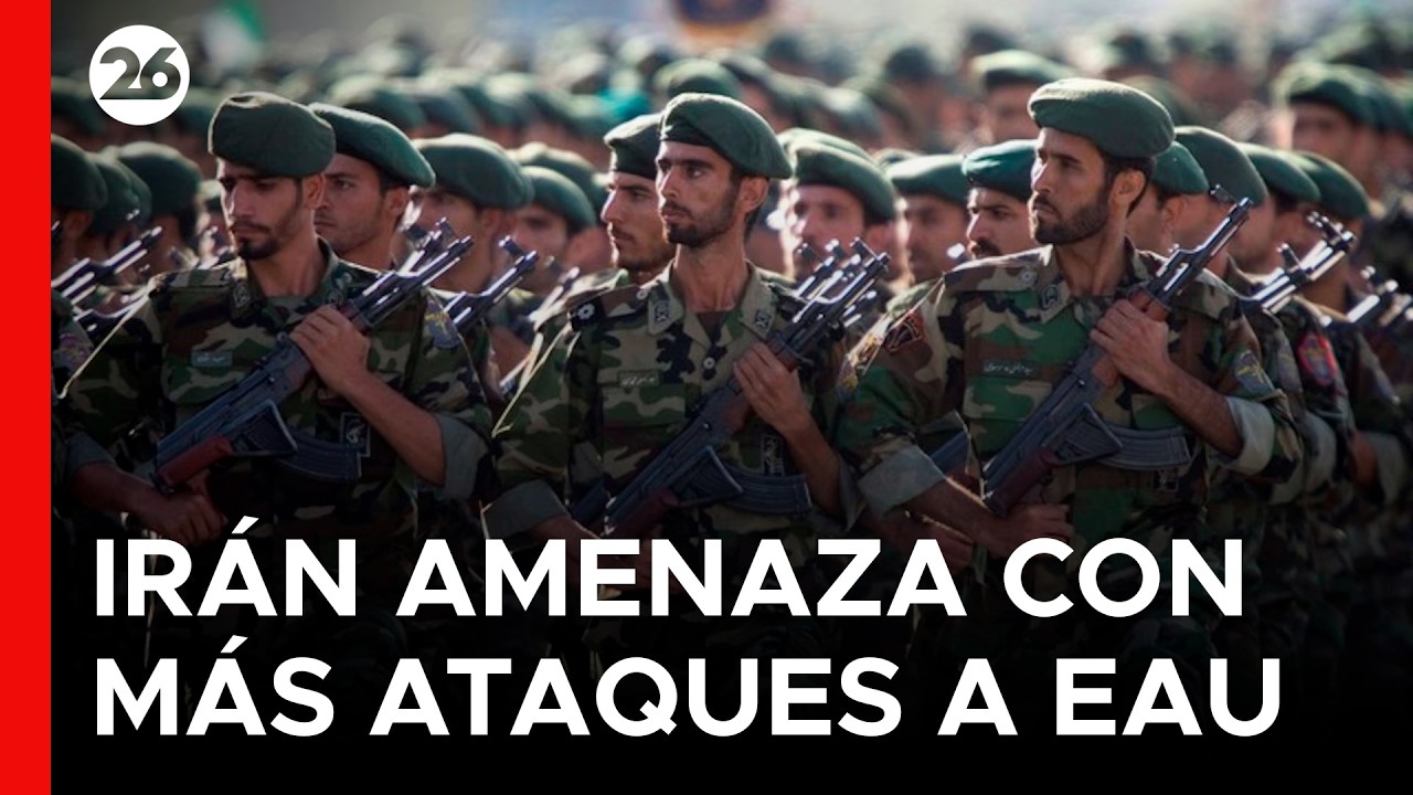 🚨 TENSIÓN MUNDIAL | Irán amenaza con atacar Emiratos por ofensivas lanzadas desde su territorio