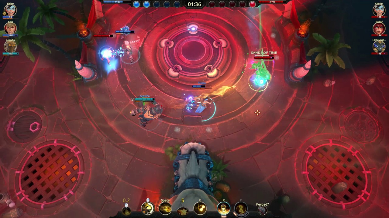 Fahros Battlerite Commentary Demo of high level tournament quality match