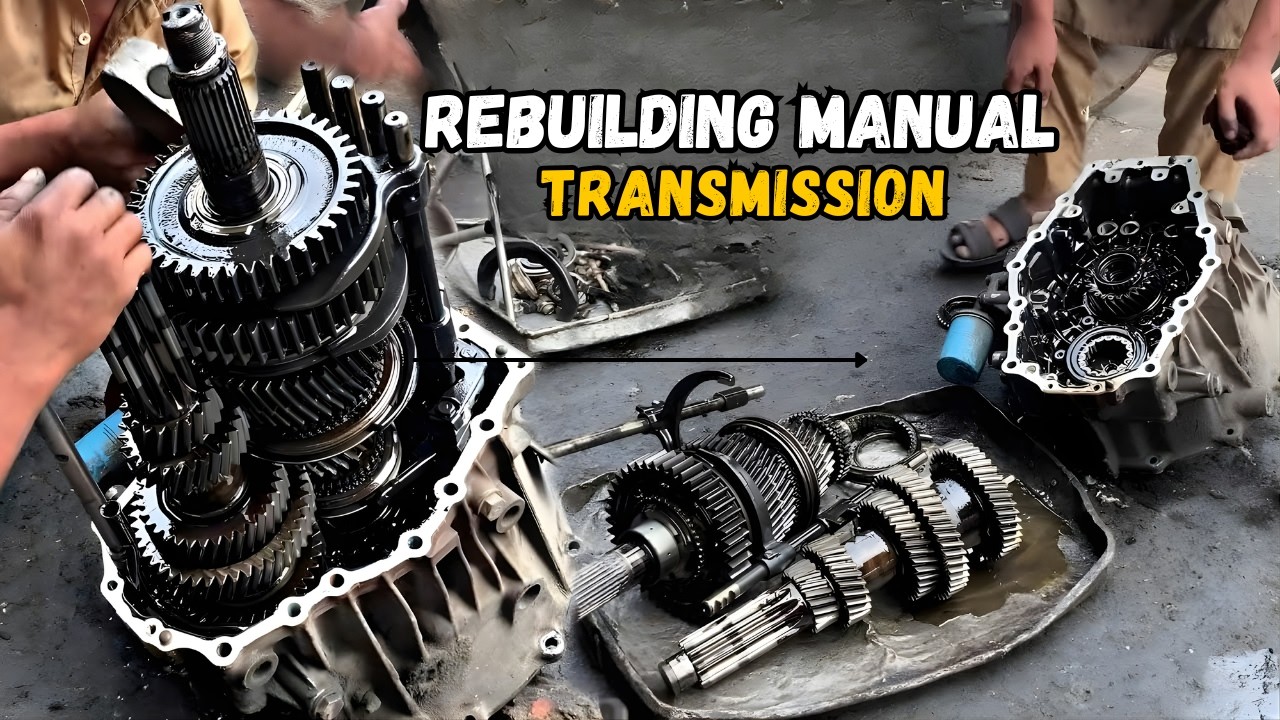 Rebuilding 6 Speed Manual Transmission of Truck || How to Rebuild a Manual Transmission