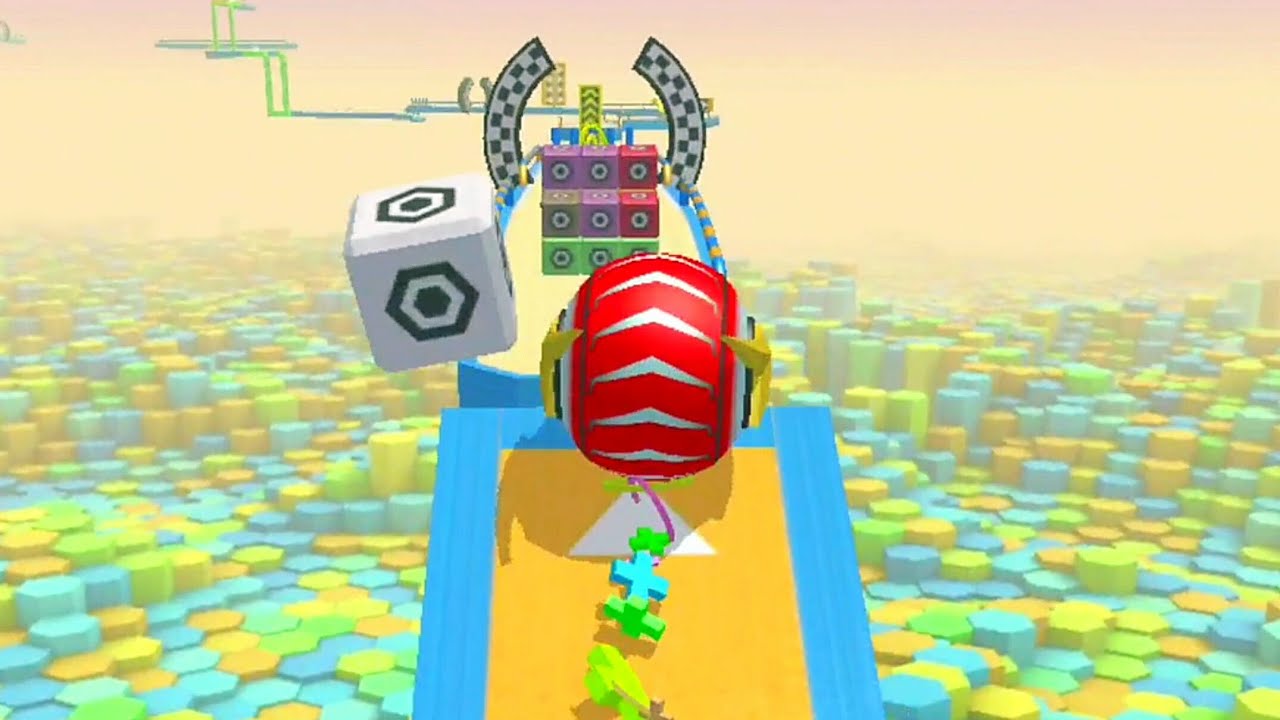 Action Balls: Gyrosphere Race SpeedRun Gameplay Level 81 to 82