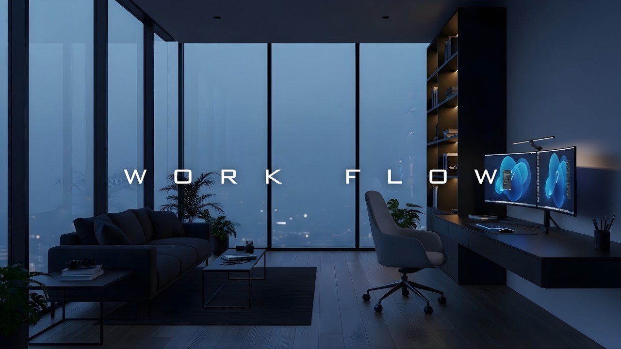 Deep Focus Music ~ Distraction-Free Ambient Beats for Deep Work & Calm Productivity