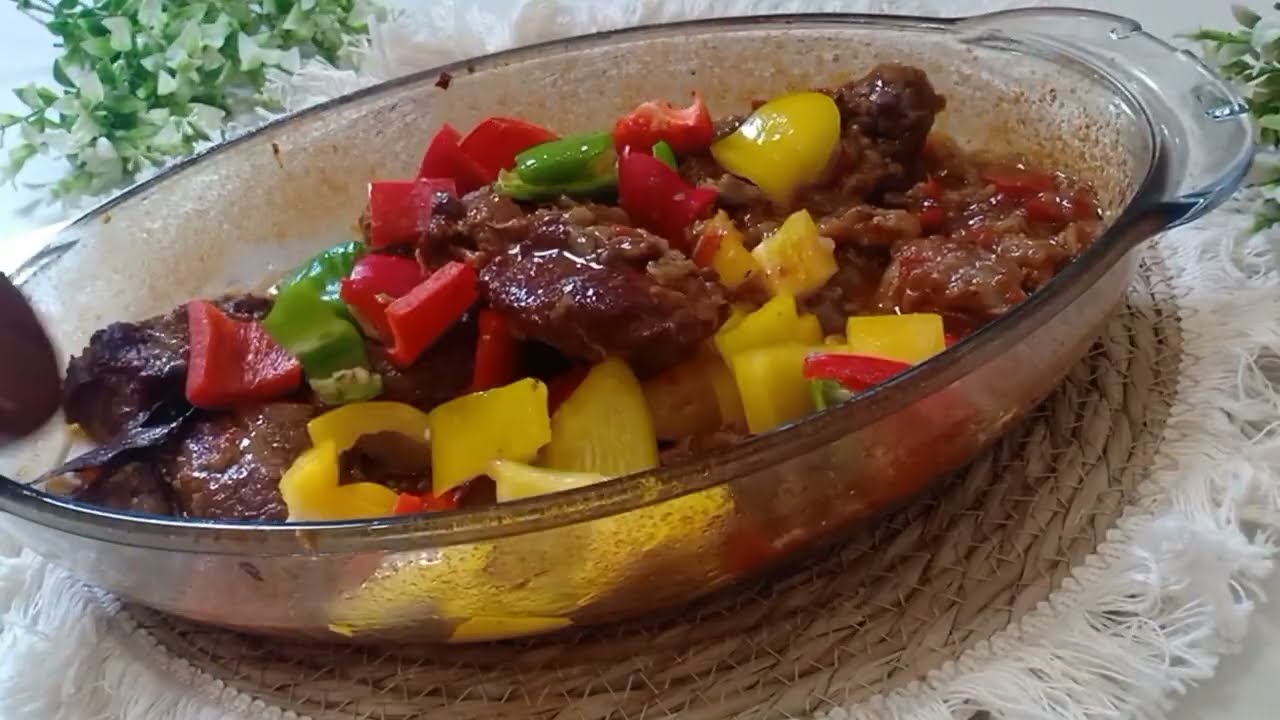 طاجن اللحم داااايب دوووب  في الفرن رهيب 👌💯