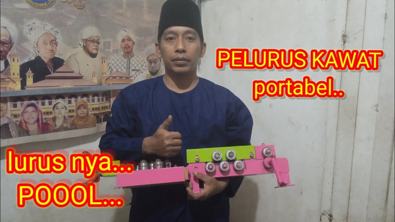 PELURUS KAWAT PORTABLE... PRAKTIS DAN EFISIEN...