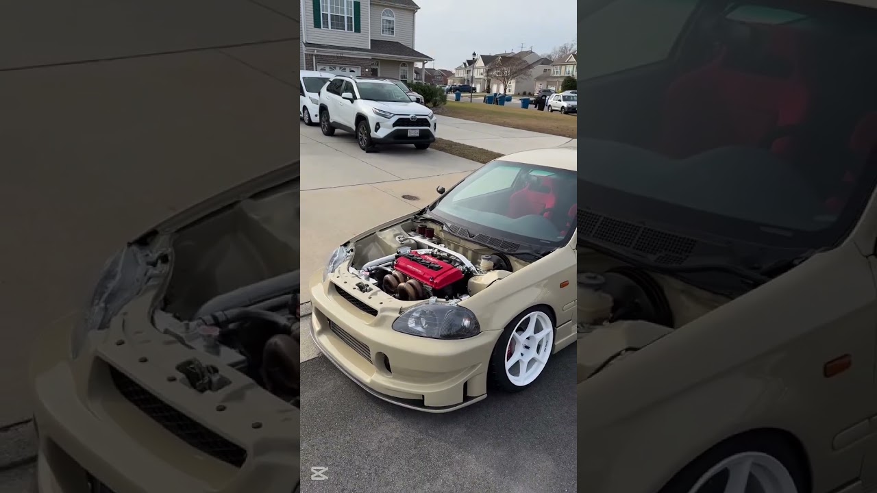 honda civic ek9 modified tuning #honda #civic #ek9 #modified #tuning #cars #car #viralvideo