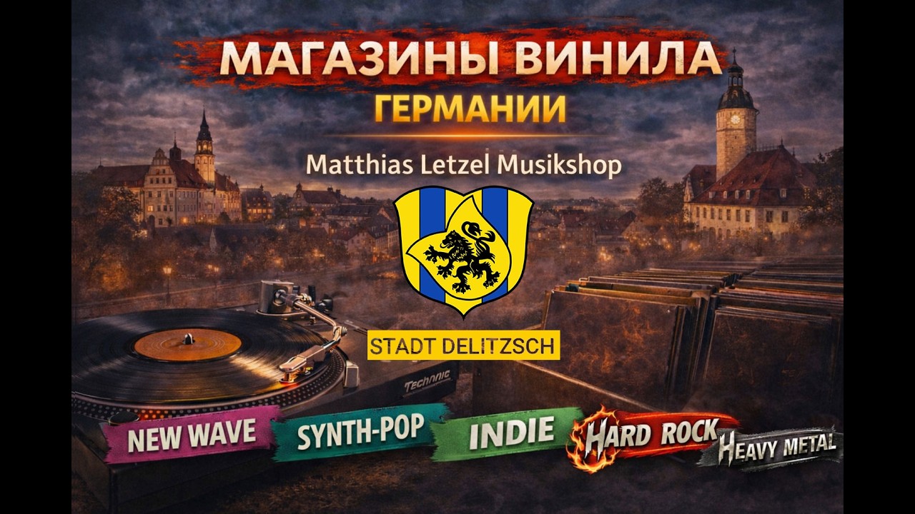 ВИНИЛ В ГЕРМАНИИ 🇩🇪 | ДЕЛИЧ | Matthias Letzel Musikshop
