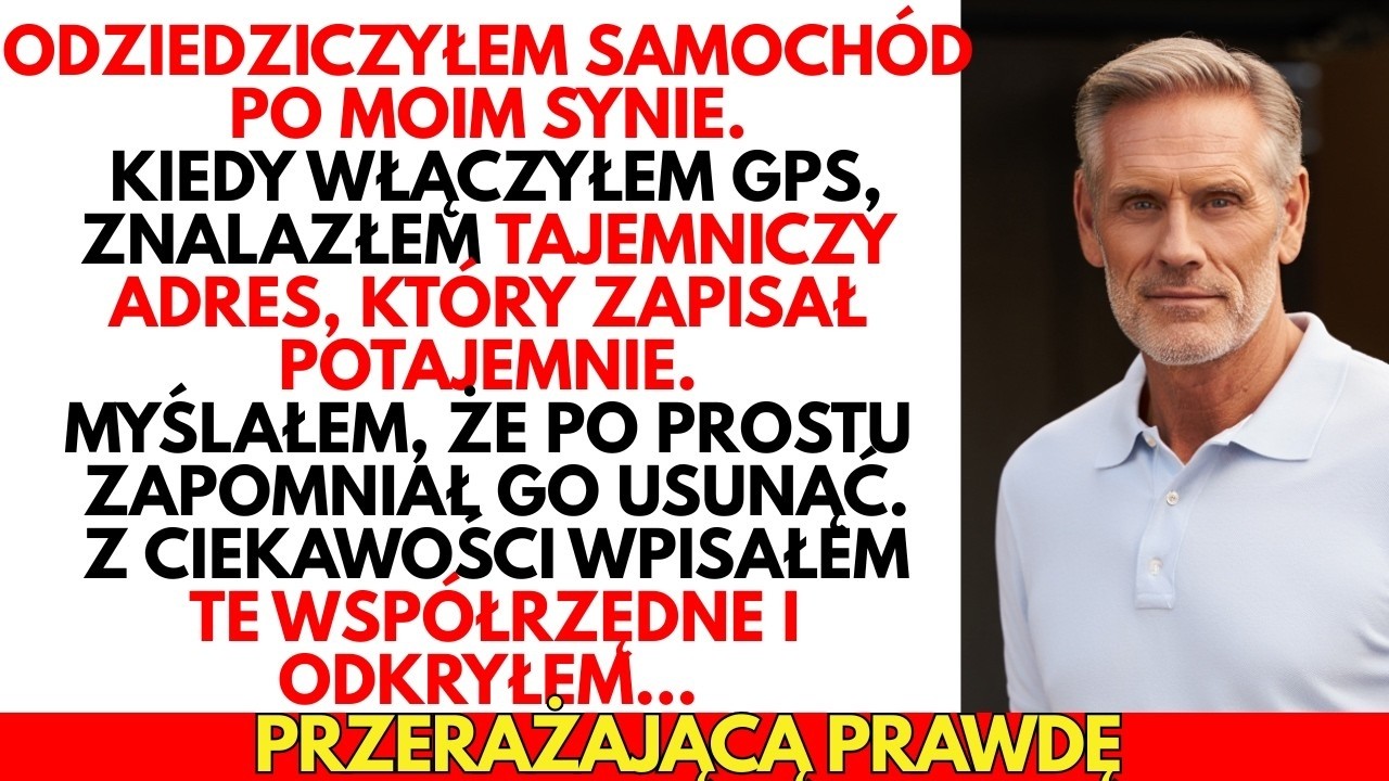 Odziedziczyłem STARY samochód po moim synu  Kiedy sprawdziłem GPS, znalazłem tajemniczą wiadomoś
