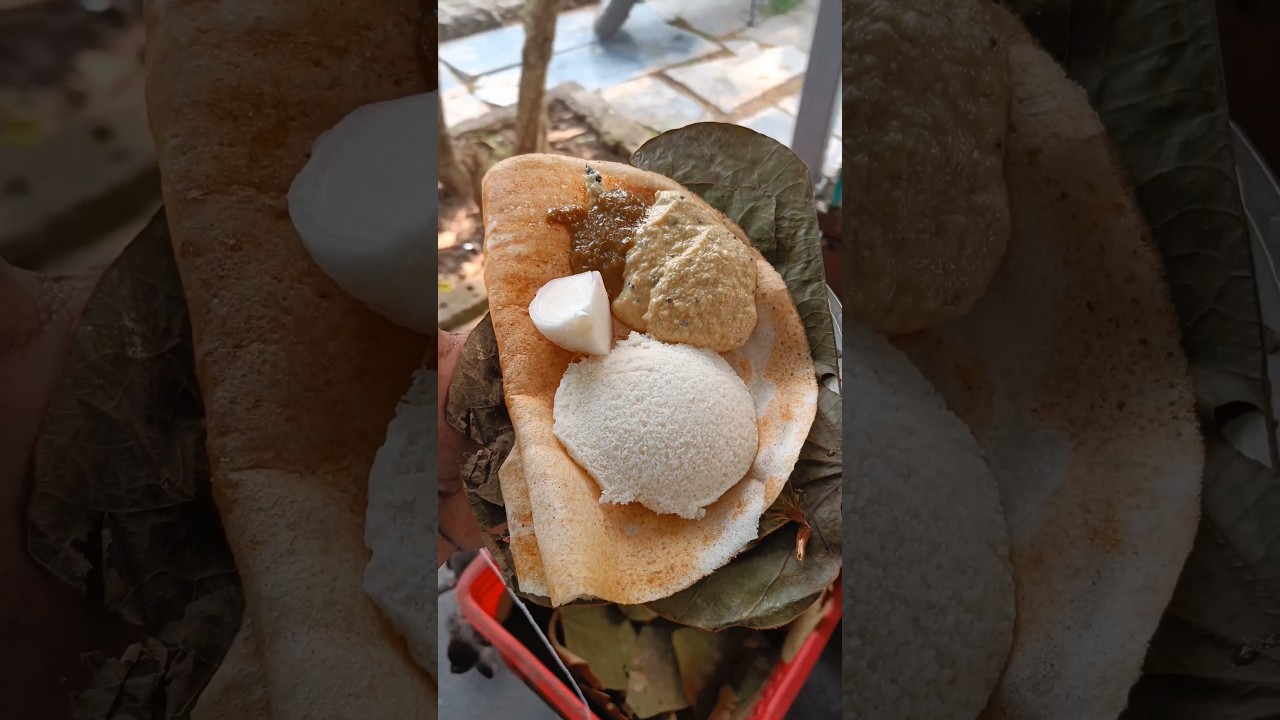 5 రూపాయల అట్టు😋|#shorts #breakfast #idly #attu #villagefood