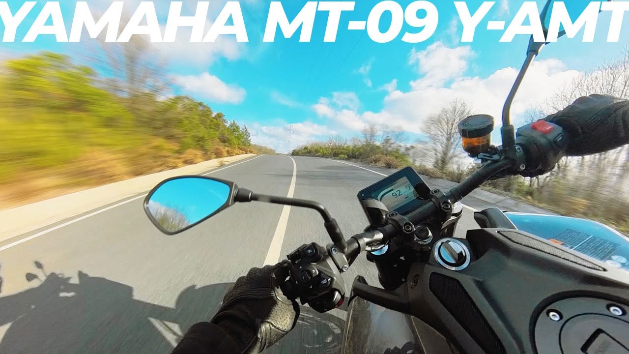 YAMAHA MT-09 Y-AMT | RAW ONBOARD | REVIEW