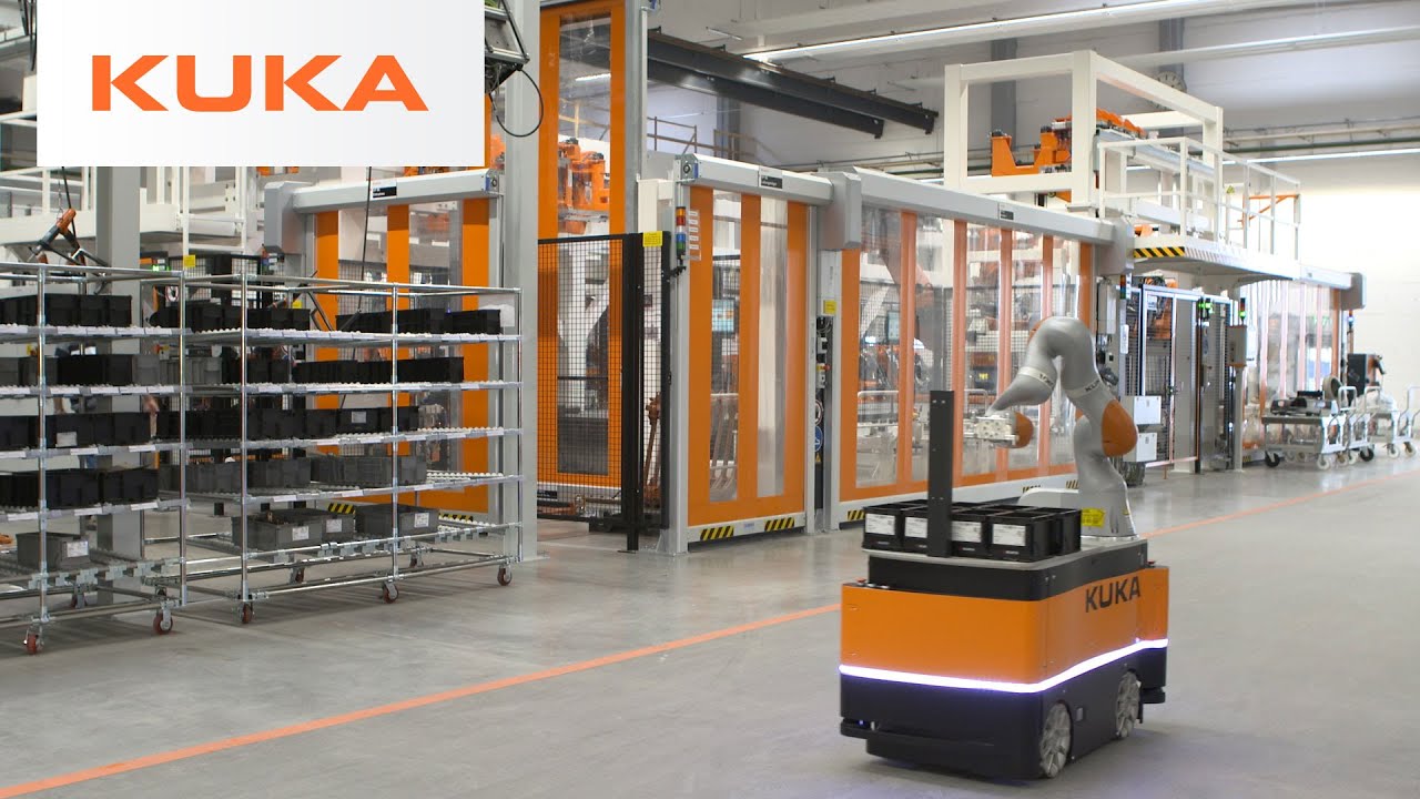 Autonomous transportation with mobile robot KMR iiwa