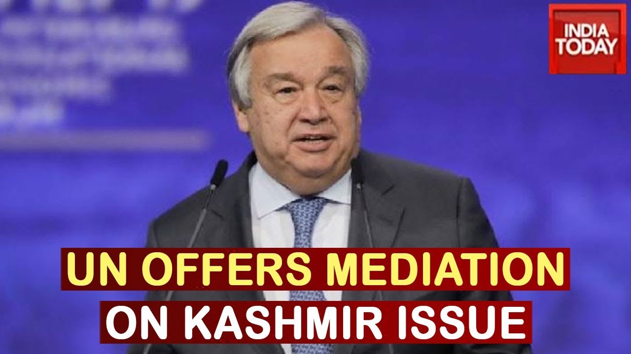 UN Chief Calls De-Escalation In India-Pak Tensions, Offers Mediation