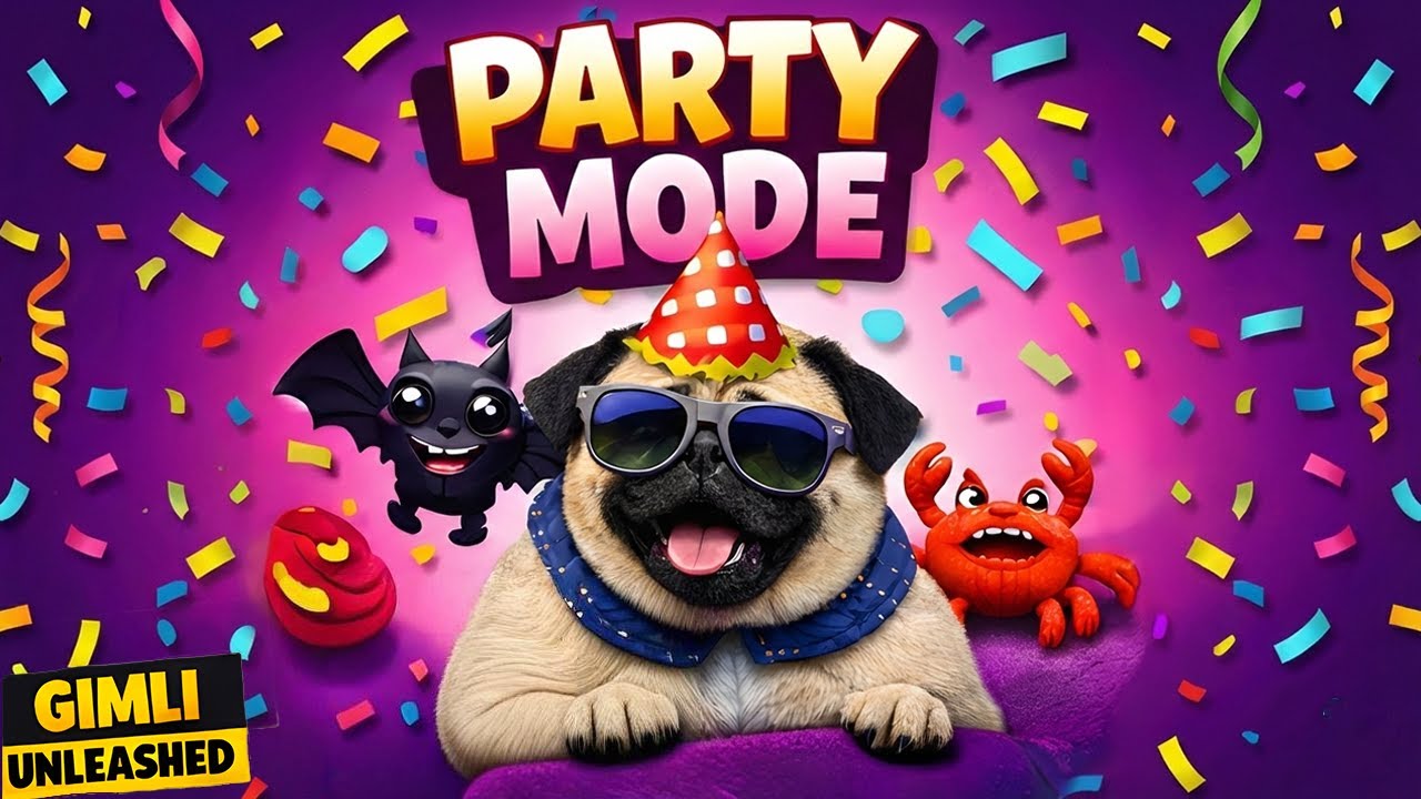 This Dog’s Party Got Out of Control 😂 | Gimli Unleashed: The Pug Show