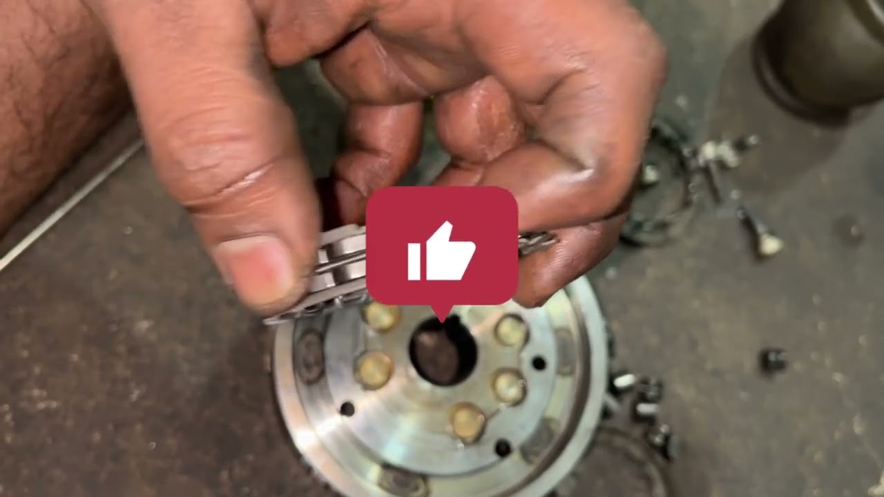 One way Clutch system of motorcycle|| Pulser NS 200 Self One Way Clutch Repair||