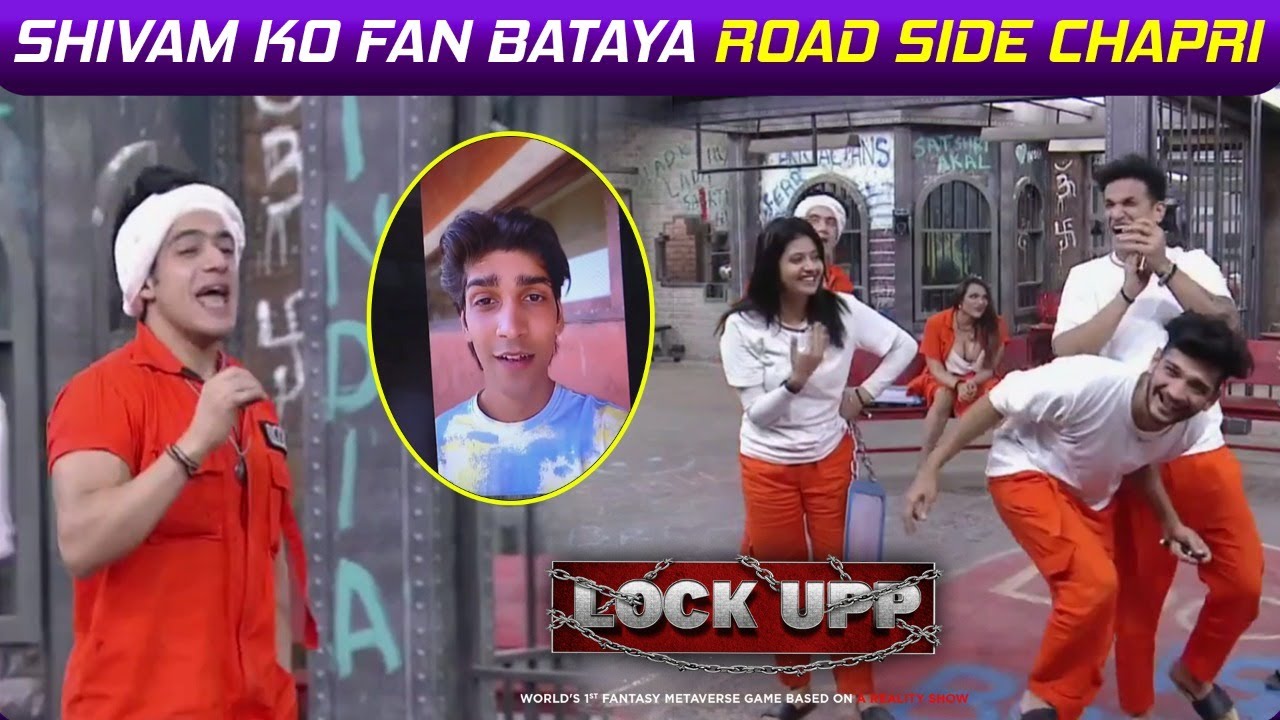Lock Upp: Shivam Ko Fan Ne Bataya Third Class Roadchhap Chhapri, Khud Ke Pair Par Mar Rahe Kulhadi