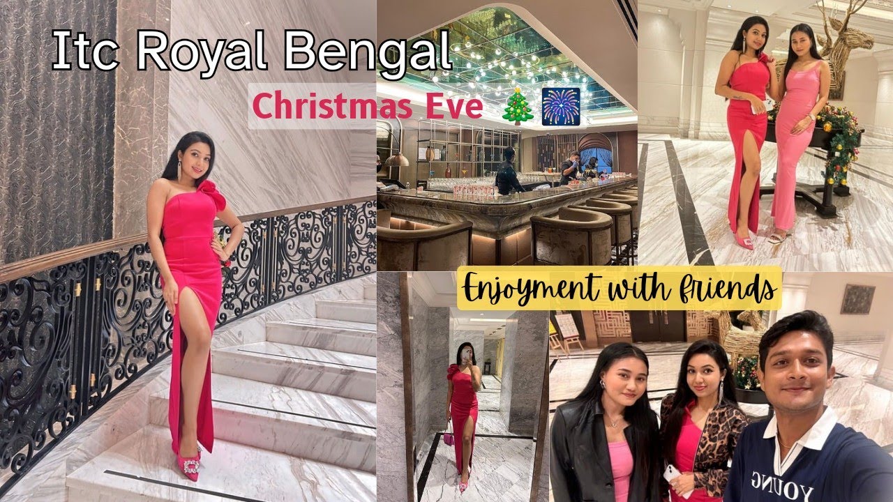 Christmas এ friends দের সাথে গেলাম Itc Royal Bengal | কী কী করলাম সেখানে? | sky point itc