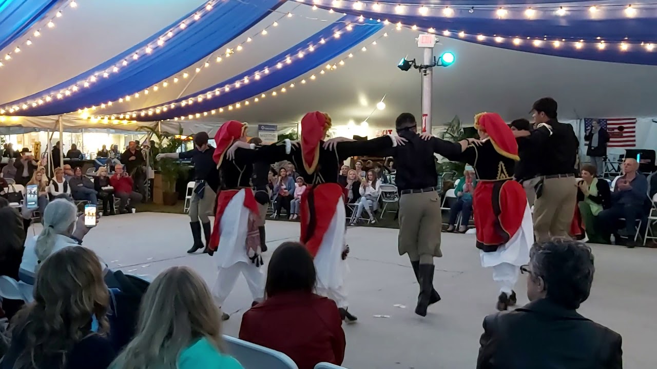 Greek Dancers at St. Barbara's Greek Glendi