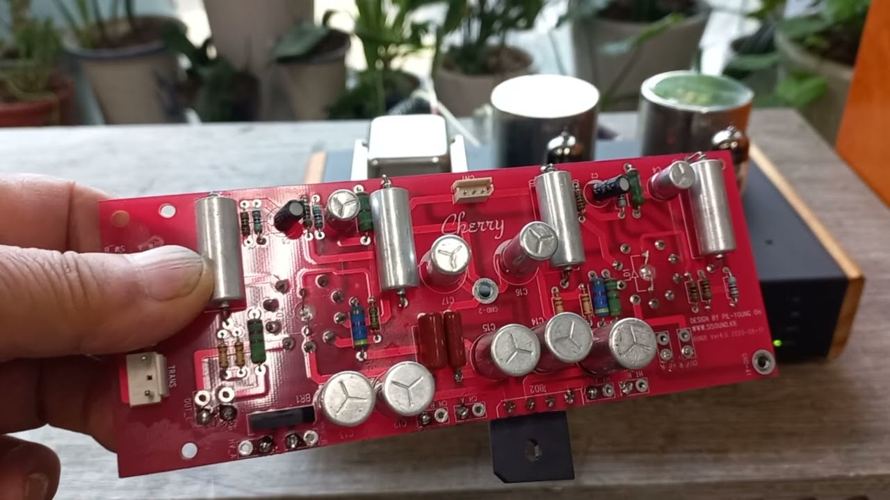 6BM8 이것이 진공관오디오입니다                  진공관오디오 진공관앰프 인티앰프   Tube Amplifier PillSound  성일음향