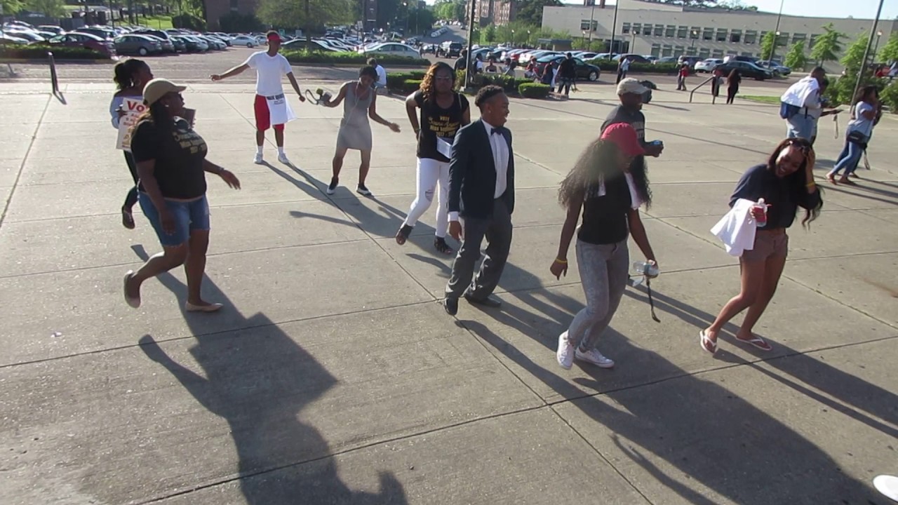 Bunny Hopping With Alabama State University At Ivana Angion Miss Alabama State University Contestant