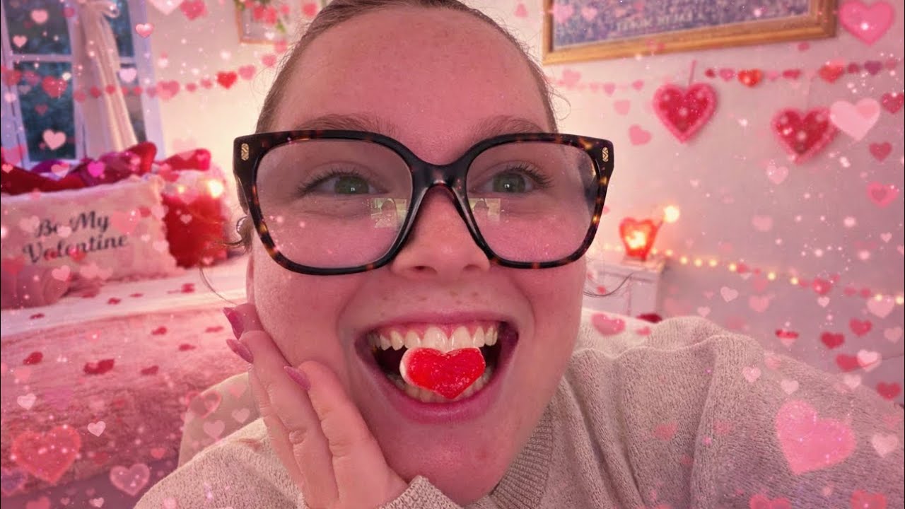 pov: you are my valentine, asmr edition 💝💋