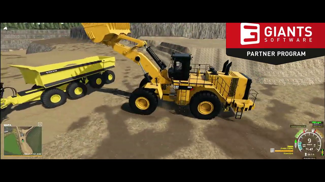 FS19 - TCBO Mining Construction Economy - v0.3 is out - Dig all materials on the map and discharge.