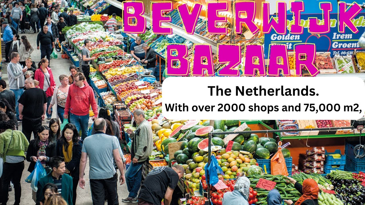 Nederland | Holland 🇳🇱  | Beverwijk Bazaar | 4K | Beverwijk Netherlands 2023