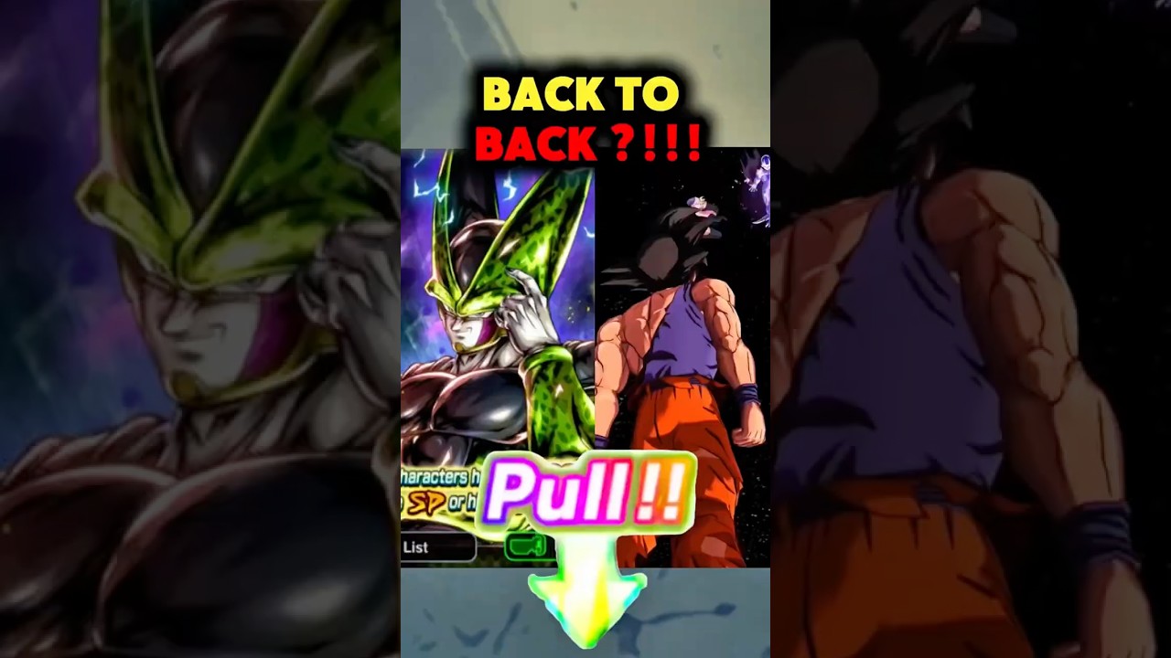 SERIOUSLY?! Back To Back on this ULTRA Cell Summon | Dragon Ball Legends #dragonballlegends