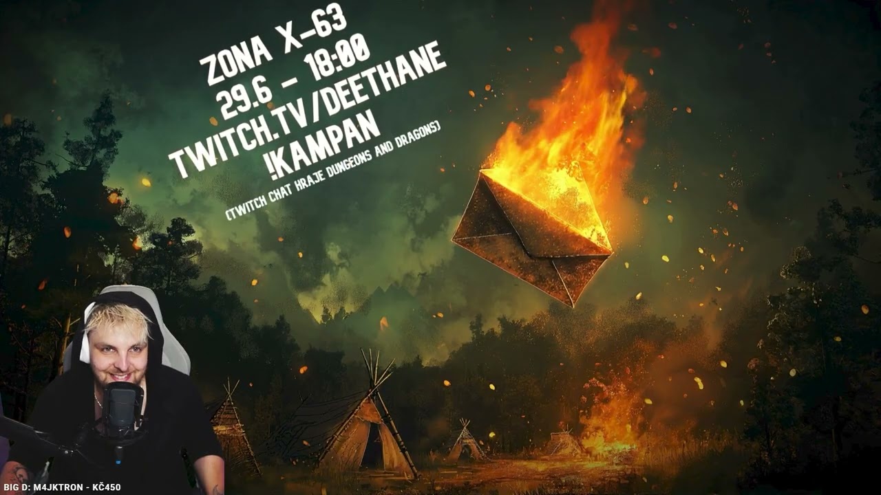 TWITCH CHAT HRAJE DUNGEONS AND DRAGONS - PART 1.