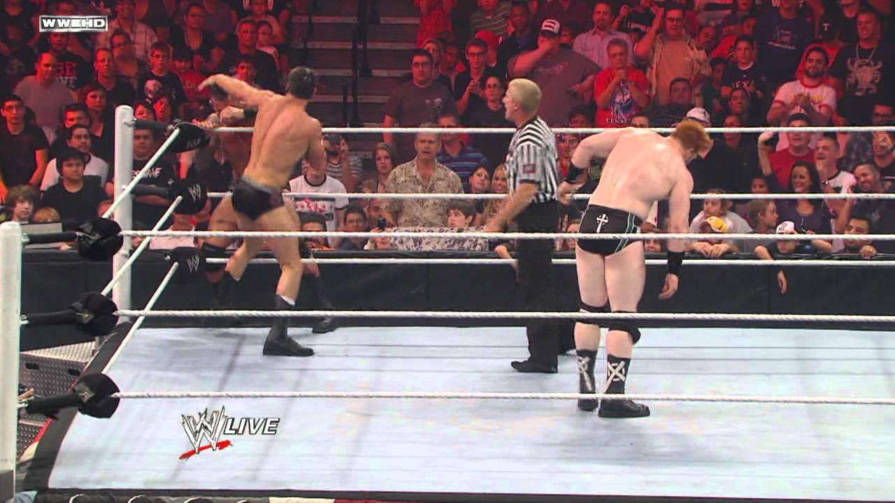 Raw - Orton & Sheamus vs. Rhodes & Christian