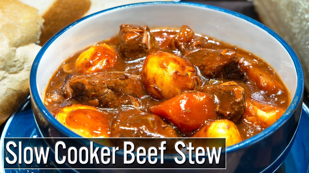 Beef Stew Slow Cooker/Crock-Pot:  The Ultimate Comfort Food