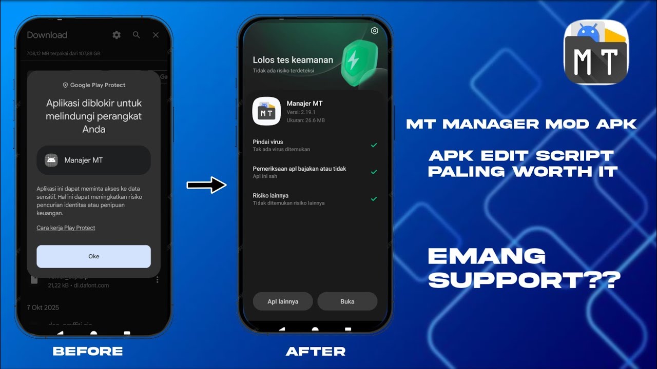 DOWNLOAD MT MANAGER + ATASI GAGAL INSTAL || 2025 🫣