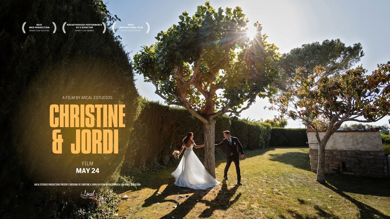 The Wedding film of Christine & Jordi by Arcal Estudios