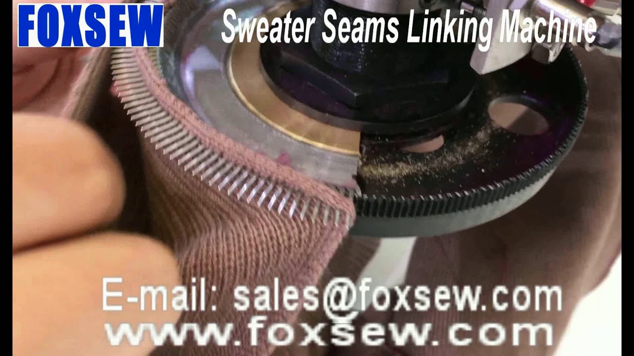 Knitted Sweater Linking Sewing Machine for Sleeves Body Collars and Bands
