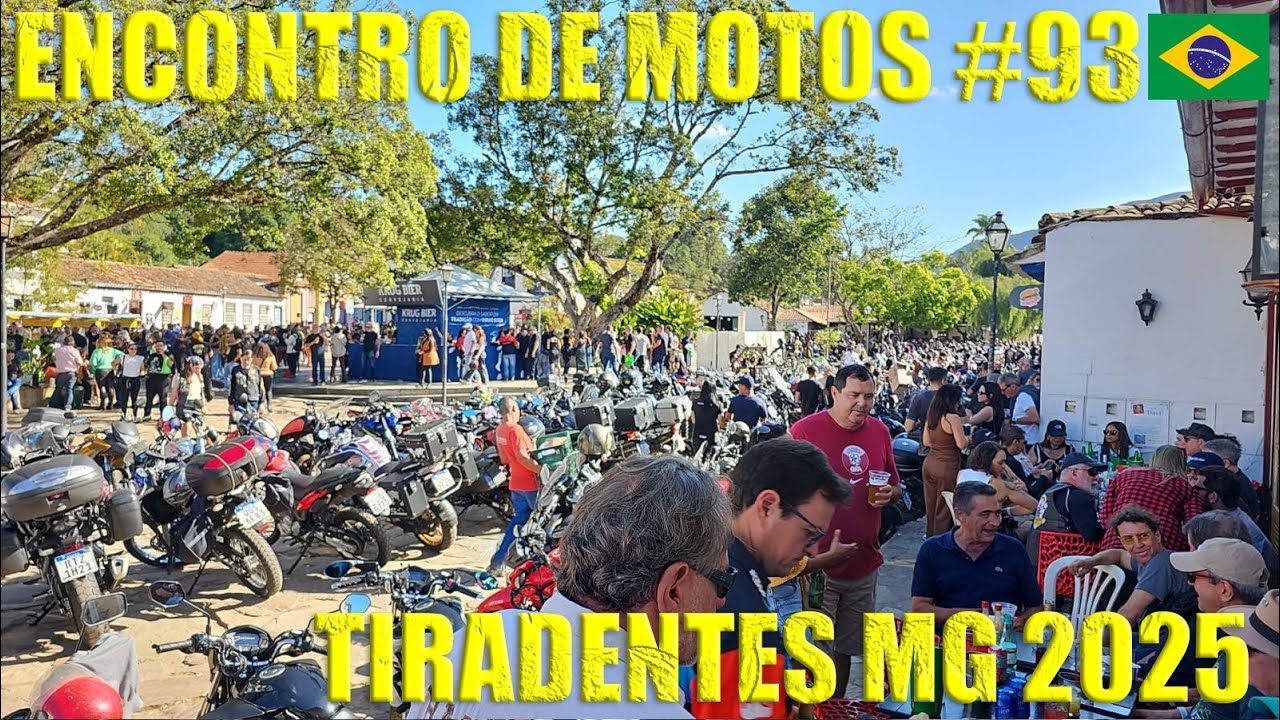 🇧🇷 ENCONTRO DE MOTOS #93 - TIRADENTES MG BRASIL BRAZIL 2025 #20