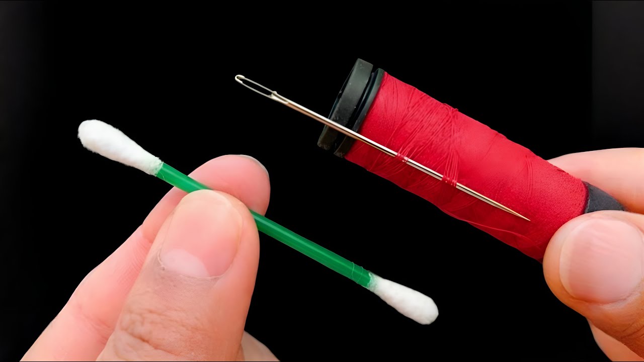 A 60-Year Seamstress Secret: Thread a Needle in 1 Second (Easy for Elderly!)