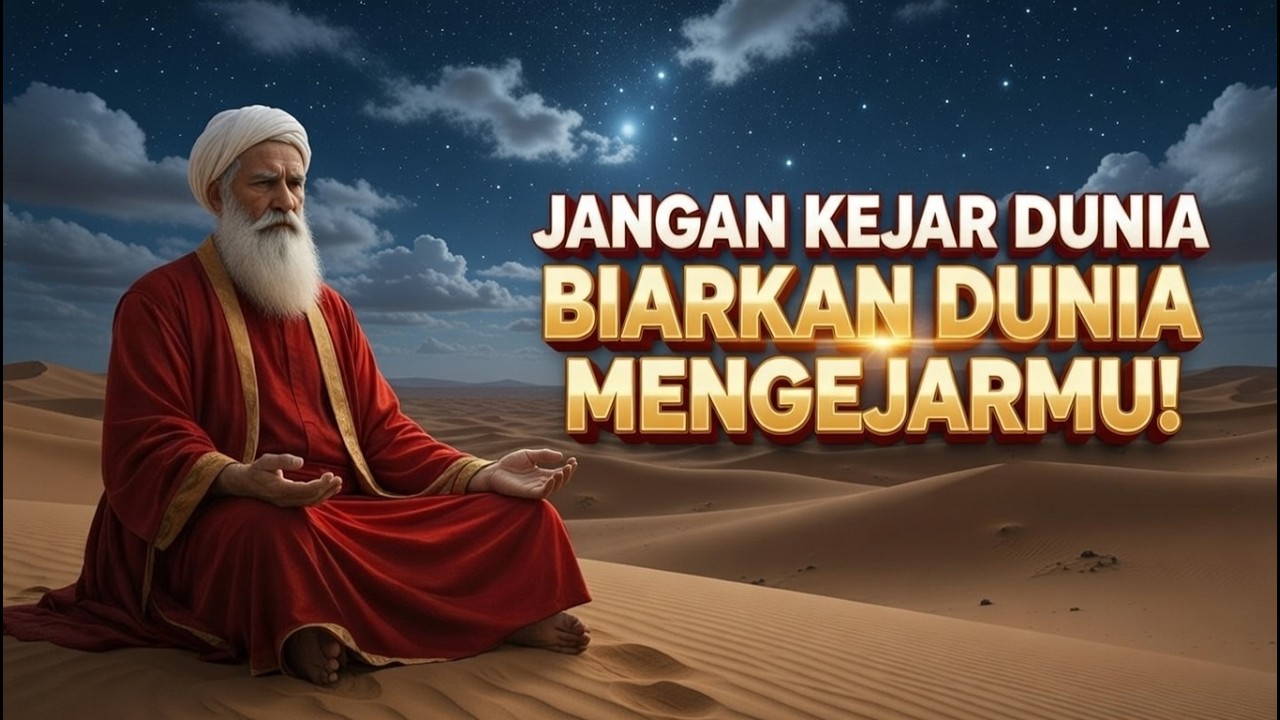 Biarkan Dunia Mengejarmu, Bukan Kamu Yang Mengejarnya! | Renungan Al Qur'an