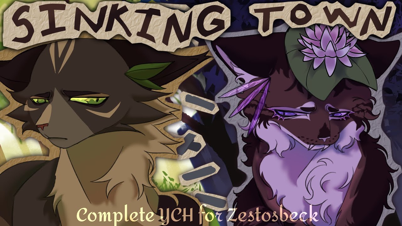 Sinking town | Complete YCH animation meme