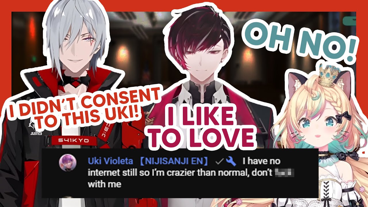 Uki is mad at Fulgur, Ver, and Millie【NIJISANJI EN】