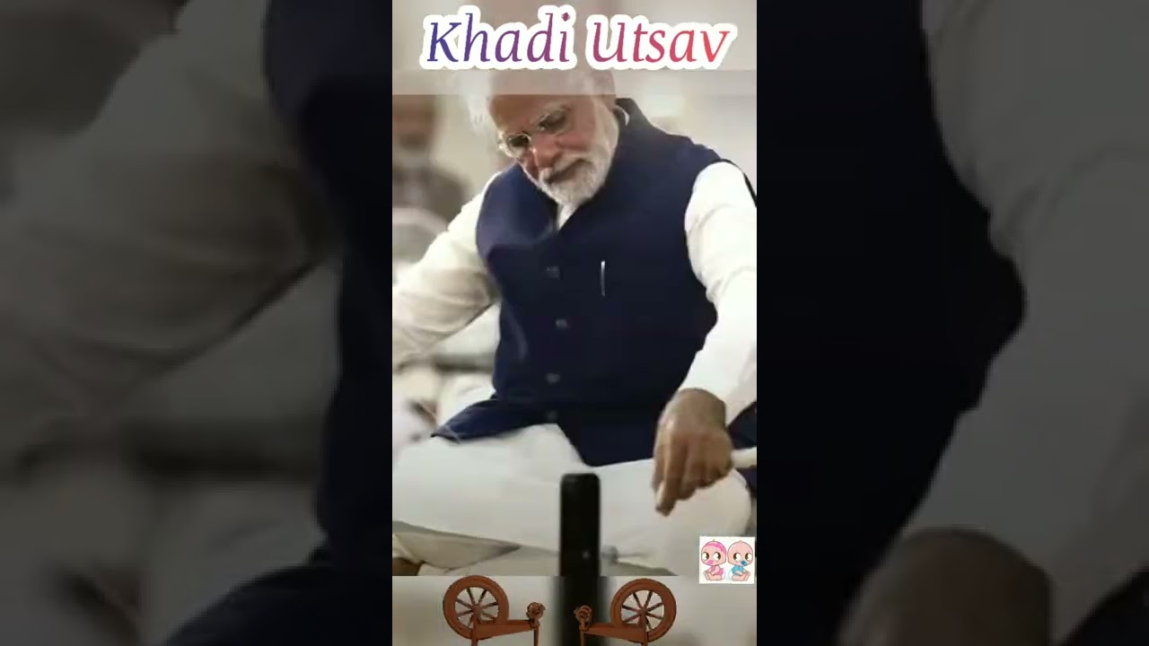 khadi for nation, khadi for fashion, khadi for transformation| Khadi Utsav#shorts #youtubeshorts