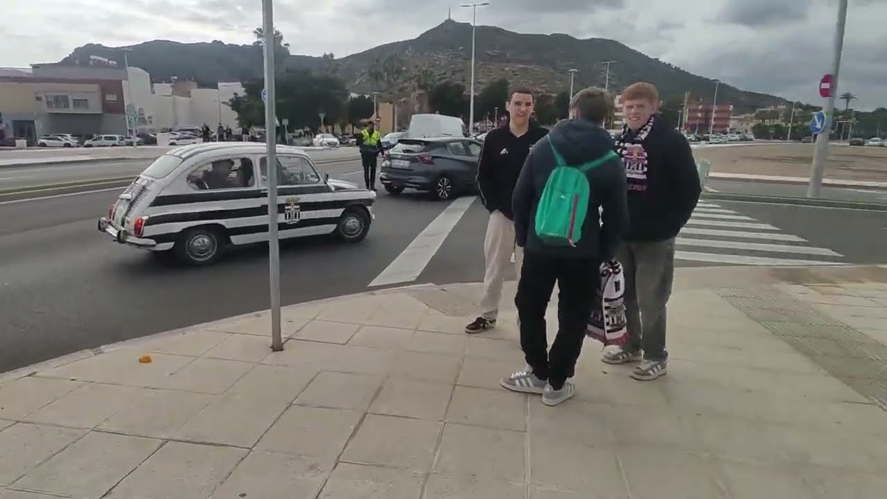 Cruzando el puente